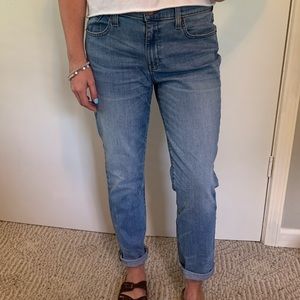 J.Crew slim broken in boyfriend jean